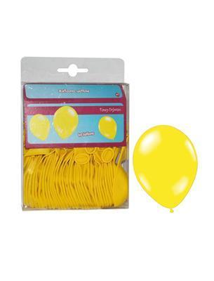 Ballon 40 stuks geel