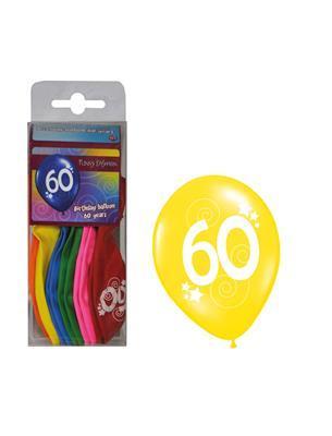 Leeftijdballon 60 jaar