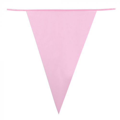 Mini vlaggenlijn licht roze