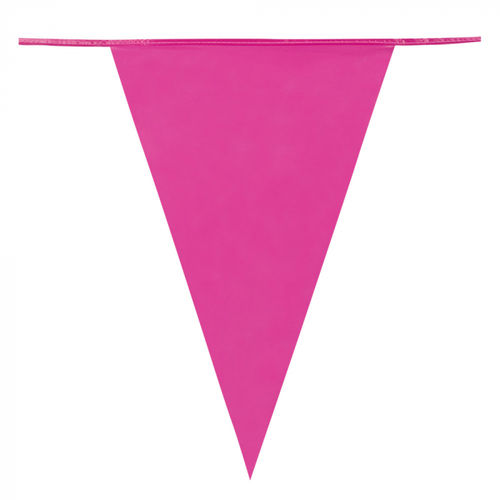 Reuzen vlaggenlijn roze