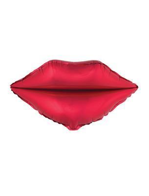 Folieballon - Rode lippen