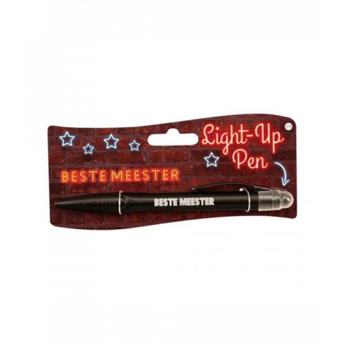 Light up pen - Beste Meester
