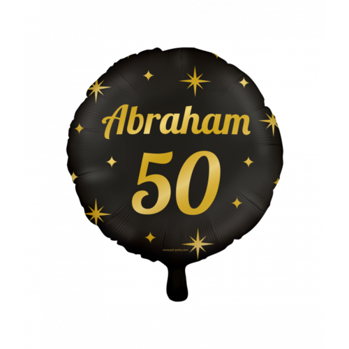 Classy folieballon - Abraham